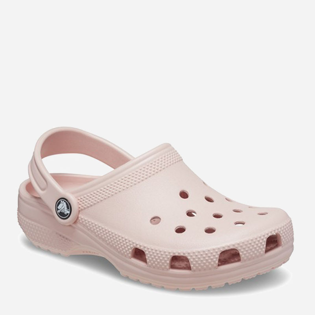 Chodaki dziecięce dla dziewczynki Crocs 206990-6UR 24-25 (C8) Ivory (196265549566) - obraz 4