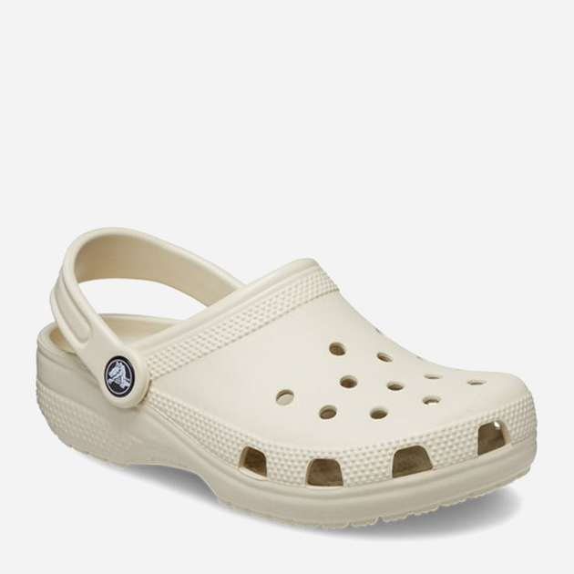 Дитячі крокси для дівчинки Crocs 206991-2Y2 28-29 (C11) Світло-бежеві (196265164189) - зображення 4