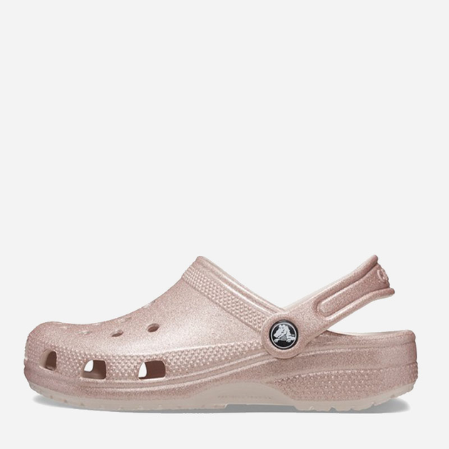 Chodaki dziecięce dla dziewczynki Crocs 206992-6WV 27-28 (C10) Beżowo-różowe (196265550852) - obraz 3