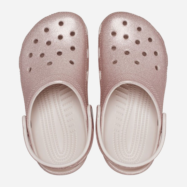 Підліткові крокси для дівчинки Crocs 206993-6WV 36-37 (J4) Бежево-рожеві (196265551804) - зображення 5