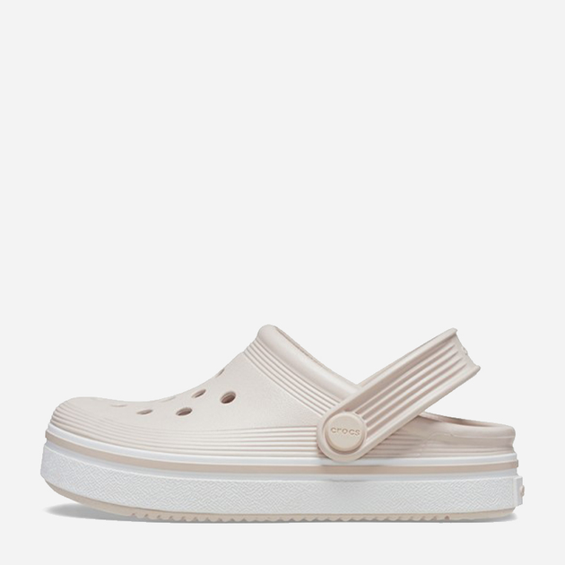 Підліткові крокси для дівчинки Crocs 208477-6UR 37-38 (J5) Бежеві (196265564828) - зображення 3