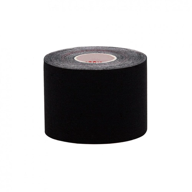 Кинезио тейп IVN в рулоне 5см х 5м (Kinesio tape) эластичный черный пластырь IV-6172BLK - изображение 2