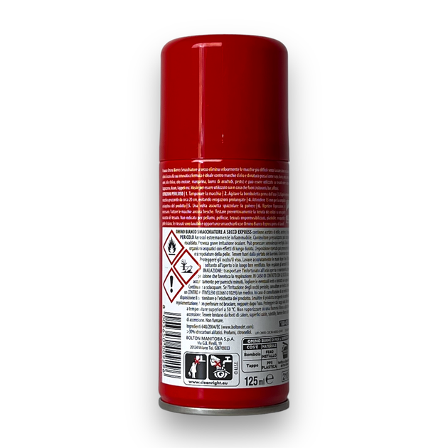 Пятновыводитель Omino Bianco сухой экспресс smacchiatore a secco express, 125 мл - Фото 2 Пятновыводитель Omino Bianco сухой экспресс smacchiatore a secco express, 125 мл - изображение 2