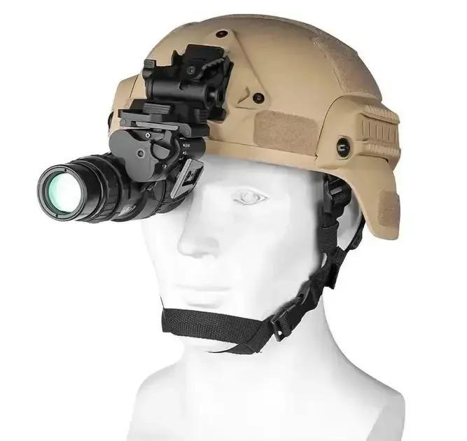 Прибор ночного видения PVS-18A1 Night Vision с креплением FMA L4G24 на шлем - изображение 1