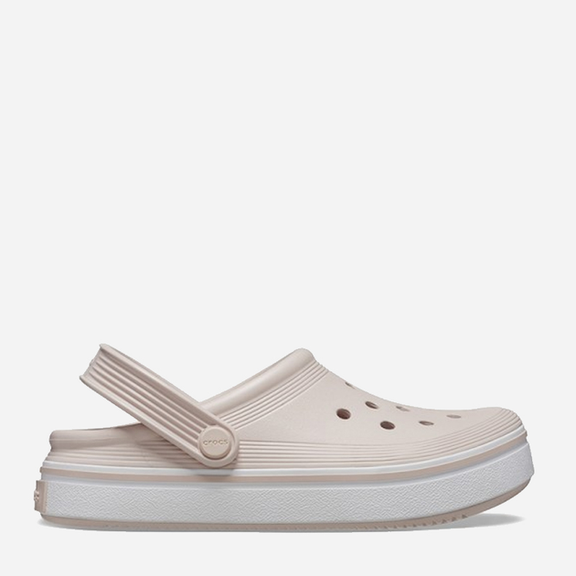 Дитячі крокси для дівчинки Crocs 208479-6UR 23-24 (C7) Бежеві (196265564880) - зображення 1