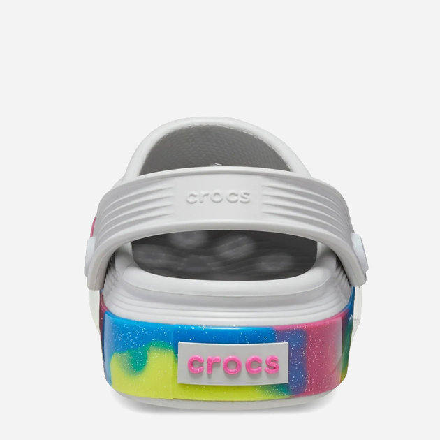 Дитячі крокси-сабо для дівчинки Crocs 209714-1FS 29-30 (C12) Білі (196265584536) - зображення 6