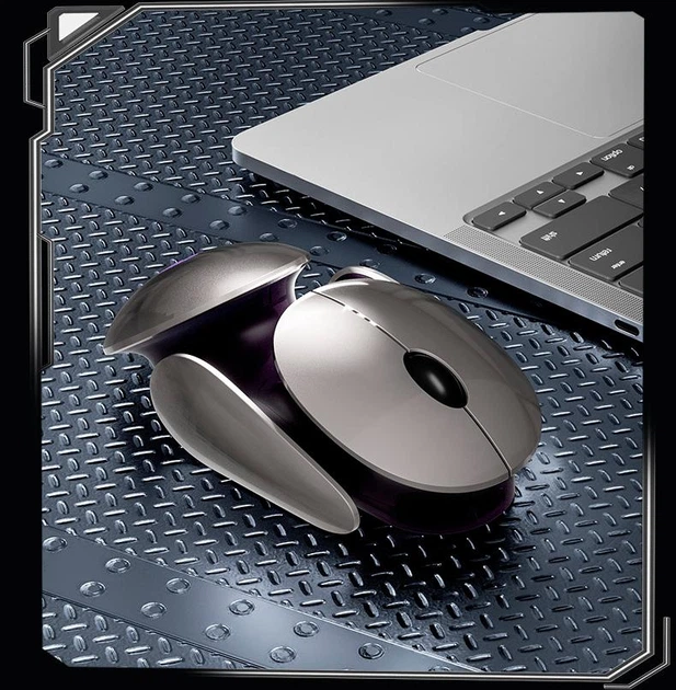Мышка 2в1 беспроводная Inphic X2 RGB Bluetooth+USB - изображение 2