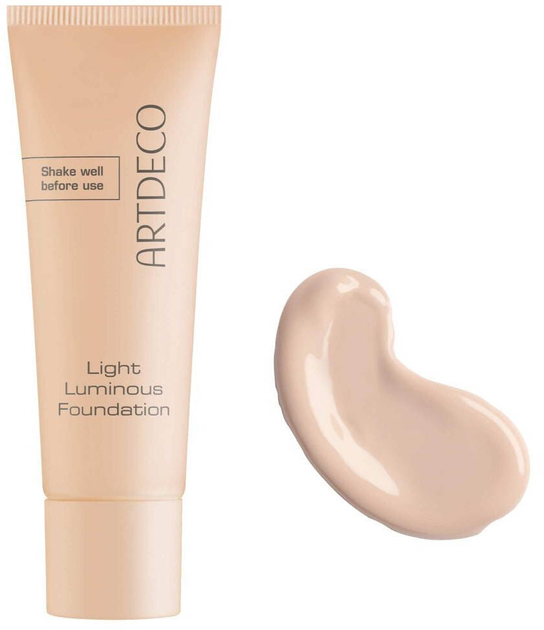 Тональний крем для обличчя Artdeco Light Luminous Foundation 06 Light Beige 25 мл (4052136212921) - зображення 1