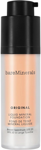 Fundacja do twarzy Bare Minerals Original Liquid Mineral Foundation SPF 20 Medium 10 30 ml (0098132576944) - obraz 1