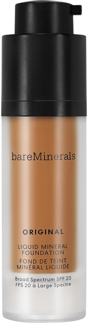 Fundacja do twarzy Bare Minerals Original Liquid Mineral Foundation SPF 20 Neutral Deep 29 30 ml (0098132585243) - obraz 1