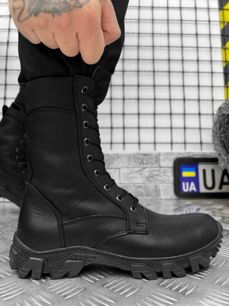 Ботинки тактические зимние размер 46 чёрный - изображение 1