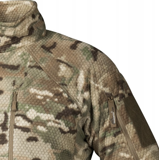 Кофта флисовая Helikon Alpha Tactical фліс Multicam мультикам M - изображение 2