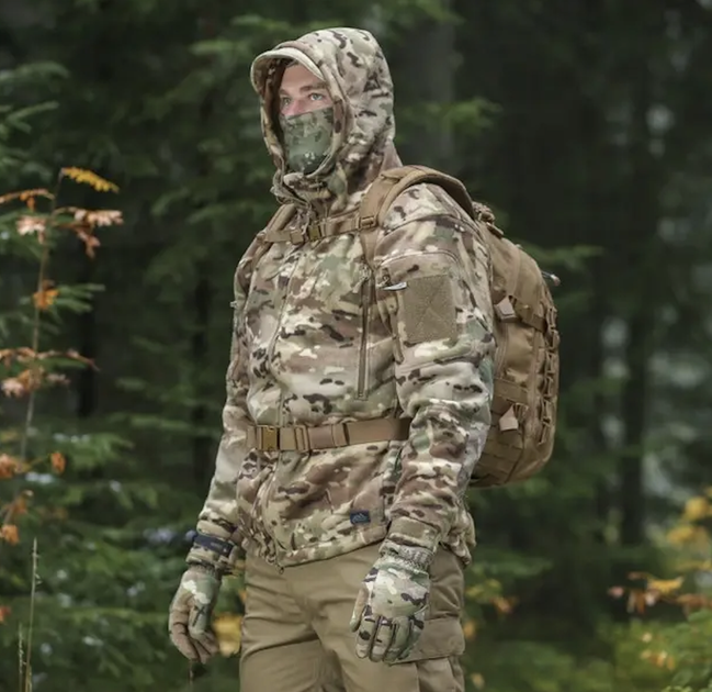 Куртка флісова Helikon-Tex Patriot Double Fleece Multicam мультикам XL - зображення 2