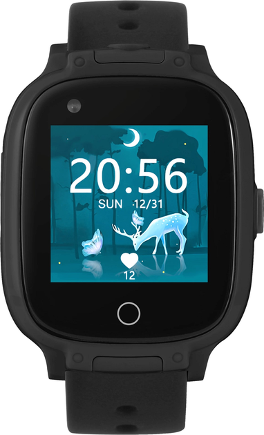Детские смарт-часы Garett Kids Twin 4G Black (TWIN_4G_CZAR) - изображение 2