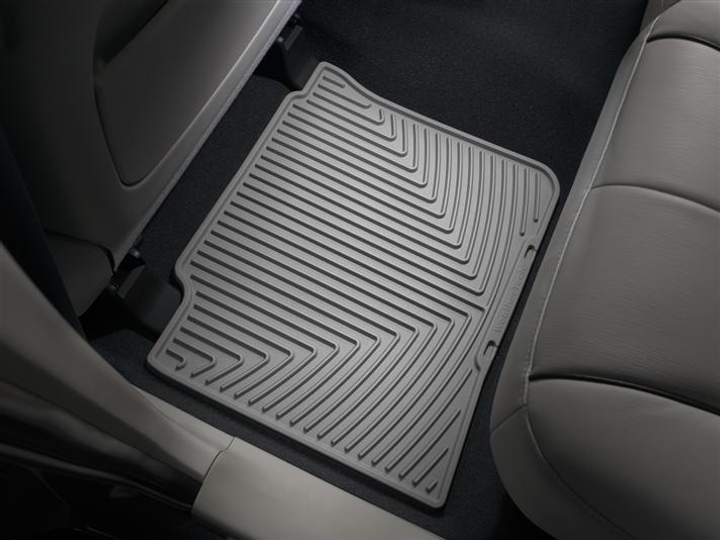 Акція на Комплект автокилимків на другий ряд WeatherTech Всесезонні Toyota Venza (2013-2015) 2 шт Сірий від Rozetka