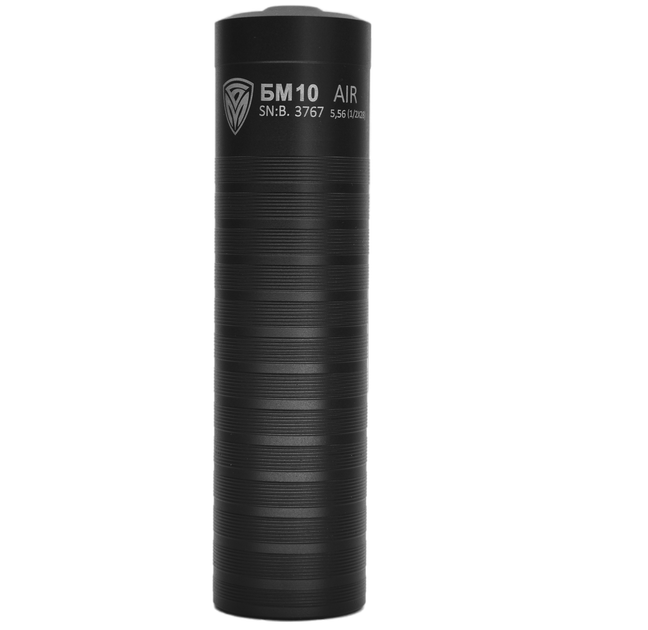 Глушитель БМ10 AIR 5.56/.223 резьба 1/2x28 для AR-15 - изображение 3