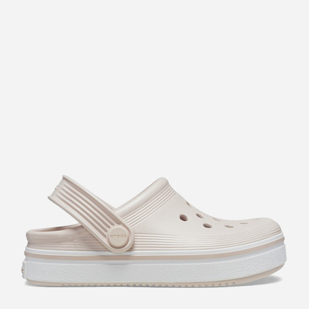 Детские кроксы для девочки Crocs 208477-6UR 33-34 (J2) Бежевые ...