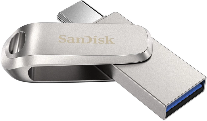 Флеш диск SanDisk USB 3.1 Ultra Dual Luxe Type-C 32Gb (150 Mb/s) SDDDC4-032G-G46 - зображення 2