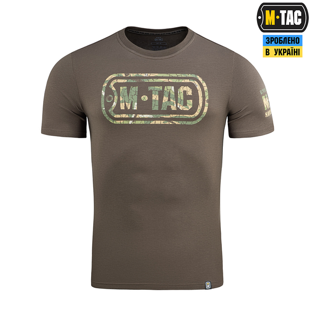 M-Tac футболка Logo Dark Olive XS - зображення 2