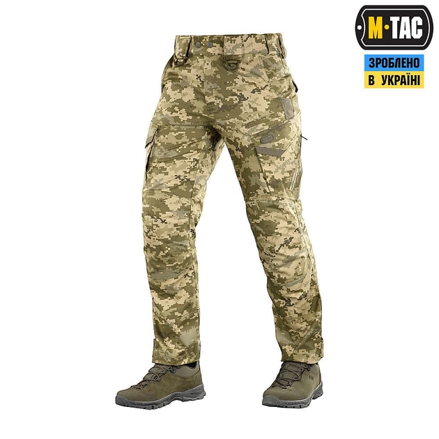 M-tac комплект штани із вставними наколінниками, тактична кофта, пояс, рукавички XS - зображення 2