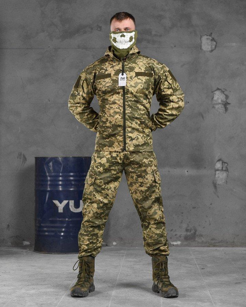 Весняний тактичний костюм 7.62 Tactical axiles піксель ВТ0957 3XL - зображення 1