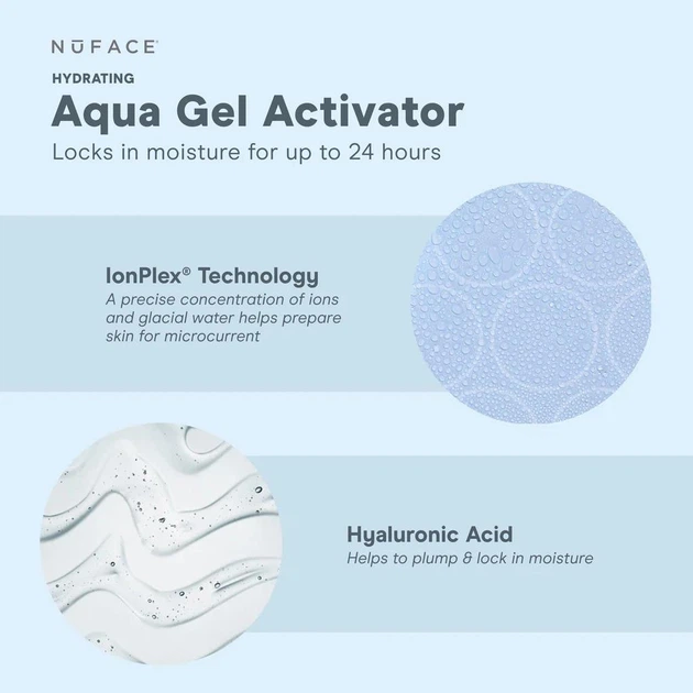 NUFACE MINI 美顔器 + Gel Primer 148ml Набір NuFACE mini (США) Масажер + гель для мікрострумової терапії