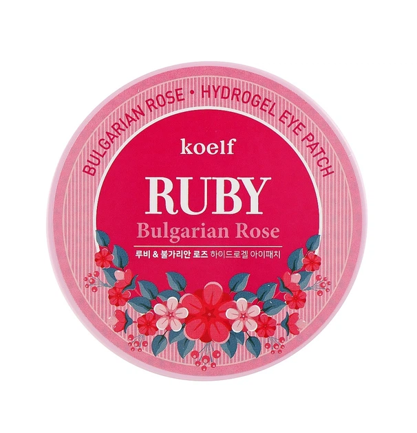 Гидрогелевые патчи для глаз Petitfee & Koelf Рубин-Болгарская роза Bulgarian Rose Hydrogel Eye Patch 60 шт 8809239802605 - Фото 1 Гидрогелевые патчи для глаз Petitfee & Koelf Рубин-Болгарская роза Bulgarian Rose Hydrogel Eye Patch 60 шт 8809239802605 - изображение 1