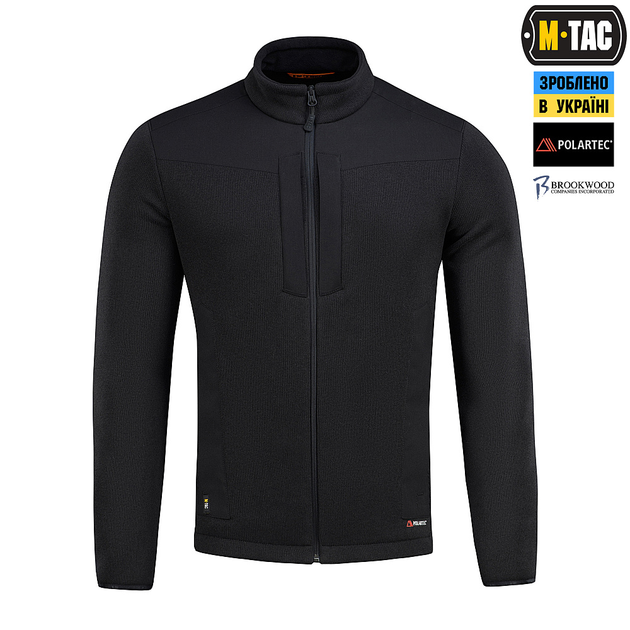 M-Tac кофта Senator Fleece Polartec Black 2XL - изображение 2