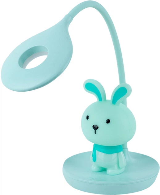 Настольный ночник Kite Bunny LED с аккумулятором Зеленый (K24-492-1-4) - изображение 3