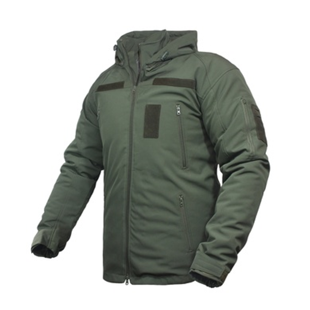 Куртка зимняя Vik-Tailor SoftShell Олива 48 - изображение 1