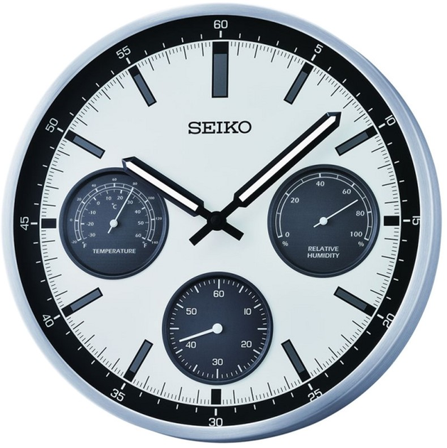 Акция на Настінний годинник Seiko QXA823S от Rozetka
