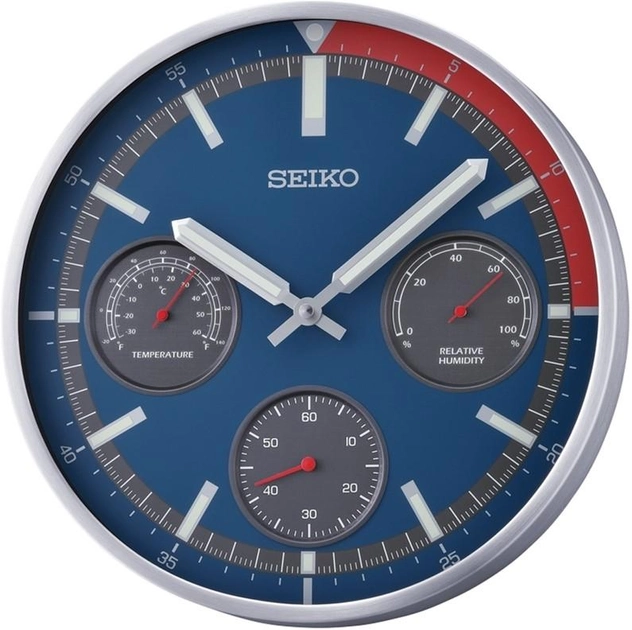 Акція на Настінний годинник Seiko QXA822S від Rozetka