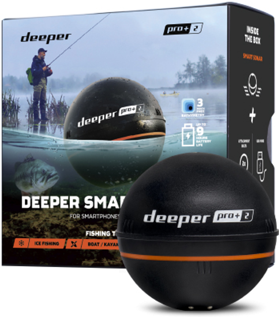 Ехолот Deeper Pro+ 2.0 (ITGAM1080) - зображення 5