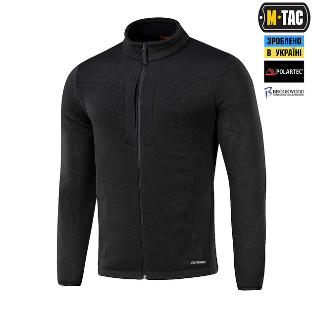 Кофта M-Tac Senator Fleece Polartec Black M - изображение 1