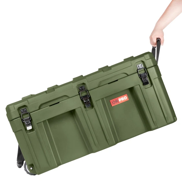 Експедиційний ящик ORPRO Travel 150 літрів (Олива) – фото, відгуки