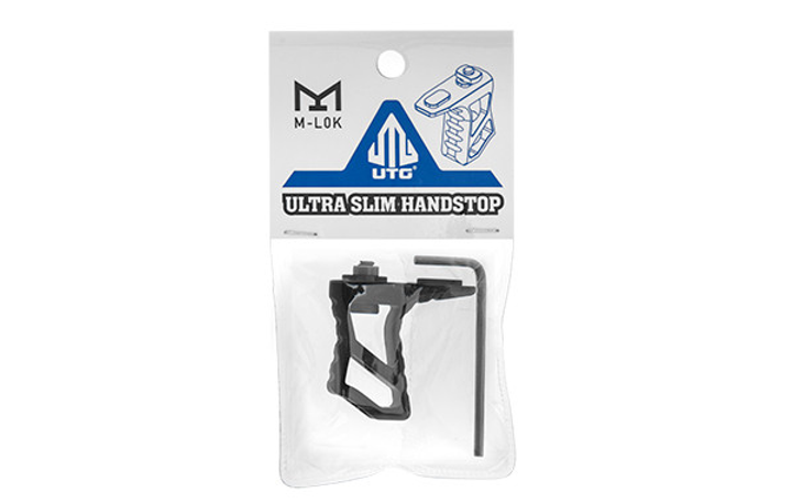 Упор на цевье Leapers Handstop, M-LOK, Aluminum black - изображение 2