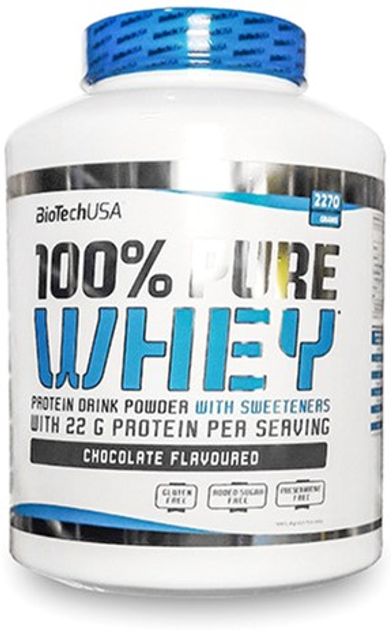 Протеїн Biotech 100% Pure Whey 2270 г Карамель-капучіно (5999076238057) - зображення 1