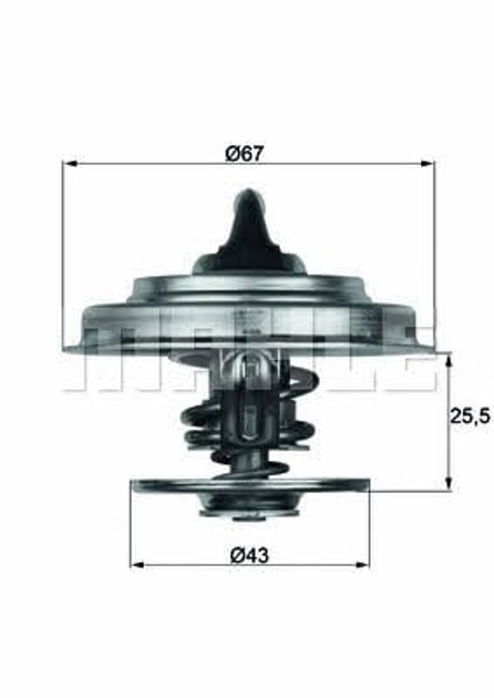 TX1883D Mahle - Термостат MAHLE (TX1883D) - изображение 1