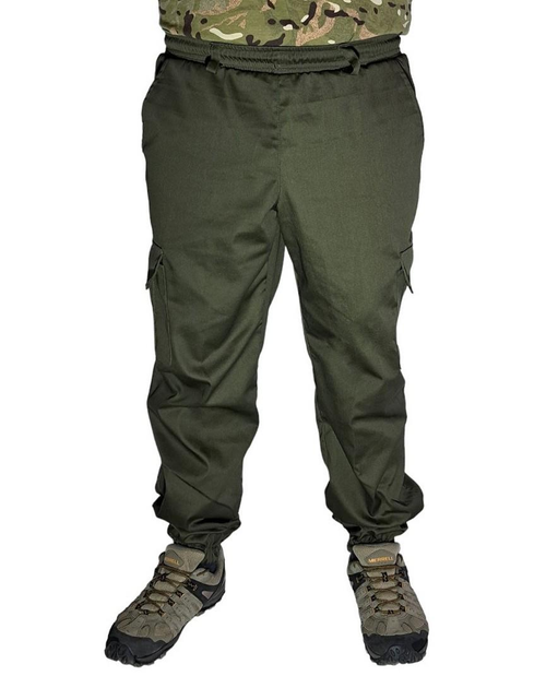 Мужские тактические летние штаны Джогеры р. L 50-52 Хаки - изображение 1