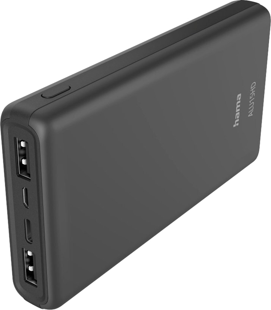 УМБ Hama ALU15HD 15000 mAh Anthracite (00201655) - зображення 1