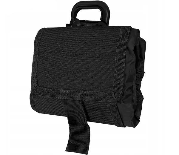 Рюкзак-мішок складний тактичний Mil-Tec Водостійкий 10Л Чорний ROLL-UP RUCKSACK SCHWARZ (14049002-10) - зображення 7