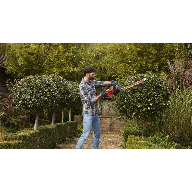 Кусторез электрический Black+Decker 500 Вт полотно 50 cм шаг зуба 20 мм BEHTS301-QS - изображение 7