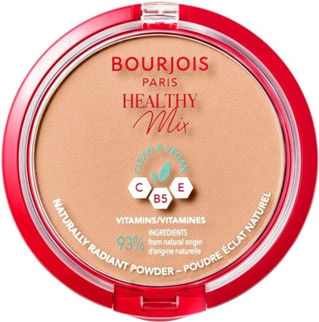 Пудра для обличчя Bourjois Healthy Mix Vegan 05 Deep Beige 10 г (3616303915148) - зображення 1