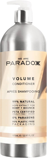 Odżywka do włosów We Are Paradoxx Professional dodająca objętości 975 ml (5060616950224) - obraz 1