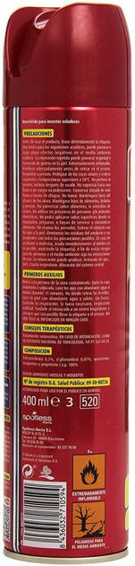 Spray owadobójczy Bloom Max Triple Effect do zwalczania owadów latających 400 ml (8436032710594) - obraz 2