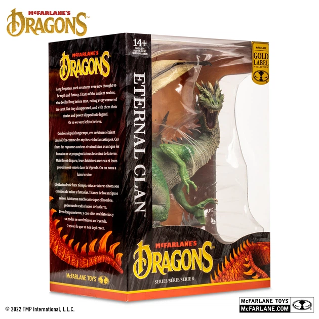 Фігурка Дракон Вічний Клан 34 см Dragons Series 8 Eternal Clan Gold Label McFarlane 13873 - зображення 8