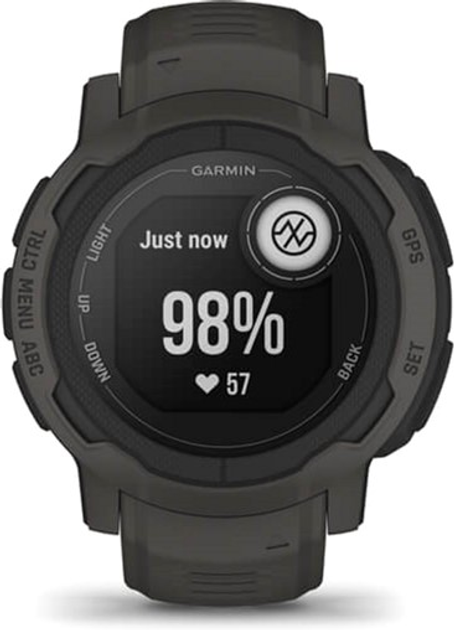 Zegarek sportowy Garmin Instinct 2 Graphite (010-02626-00) - obraz 9