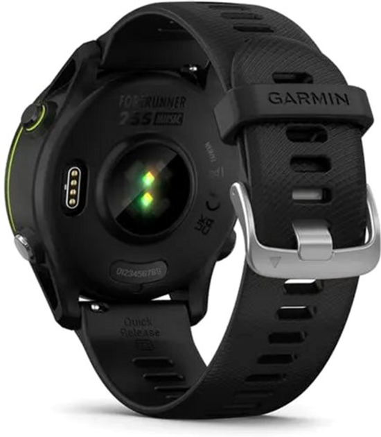 Smartwatch Garmin Forerunner 255 Music 46 mm Czarny (010-02641-30) - obraz 9