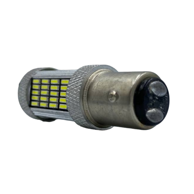 Светодиодная лампа с цоколем BA15s P21/5W R5 12V-24V 92 SMD белый 2шт - Фото 5 Светодиодная лампа с цоколем BA15s P21/5W R5 12V-24V 92 SMD белый 2шт - изображение 5