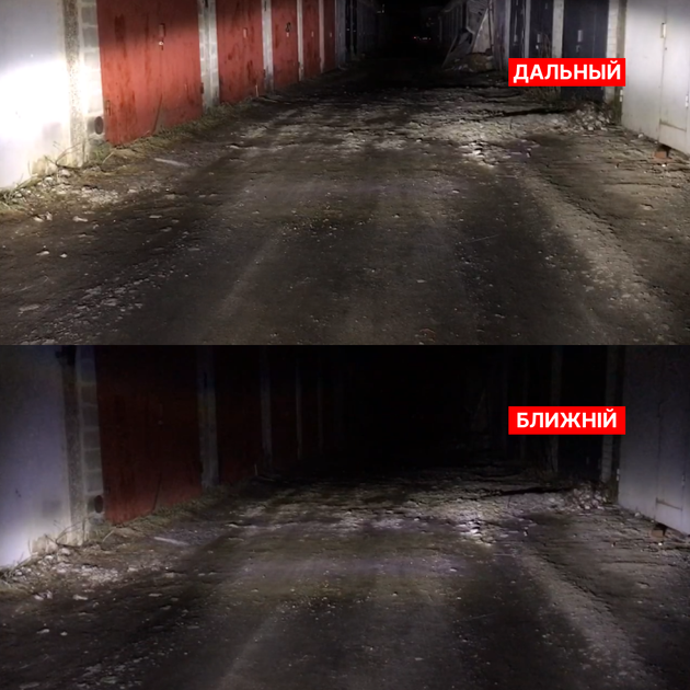 Светодиодная LED лед балка ближний + дальний свет с четкой СТГ 120W 36СМ 120ВТ (светодиоды 10w х 12шт) - изображение 8